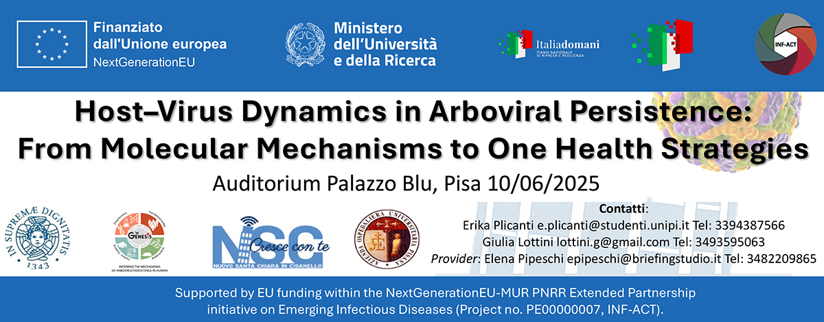 Meeting di Progetto GENESIS: "Host-Virus Dynamics in Arboviral Persistence: from Molecular Mechanisms to One Health Strategies"
