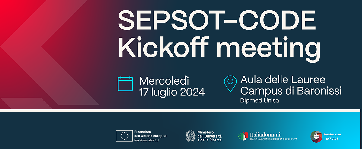 Kick-Off Meeting Progetto SEPSOT-CODE